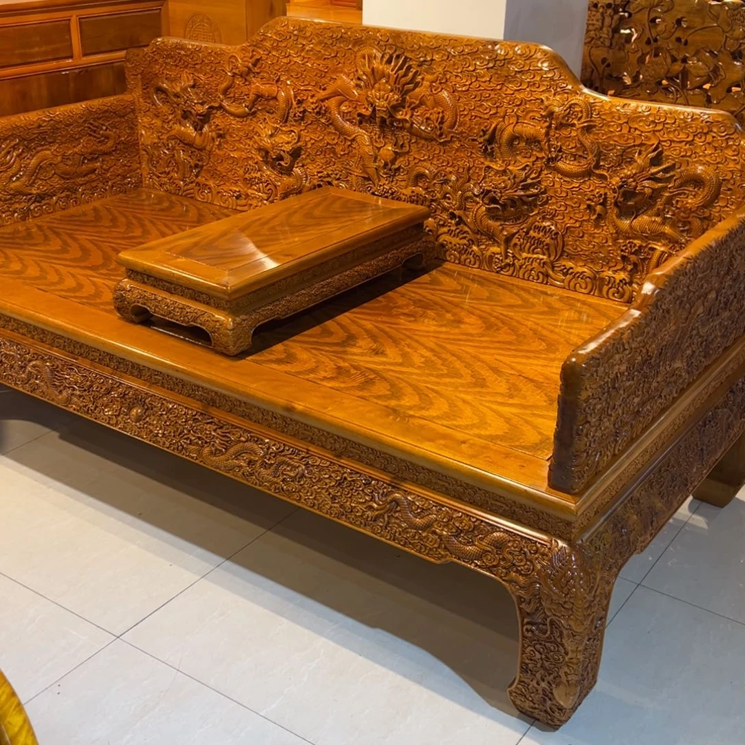 念***_木质类金丝楠家具罗汉床