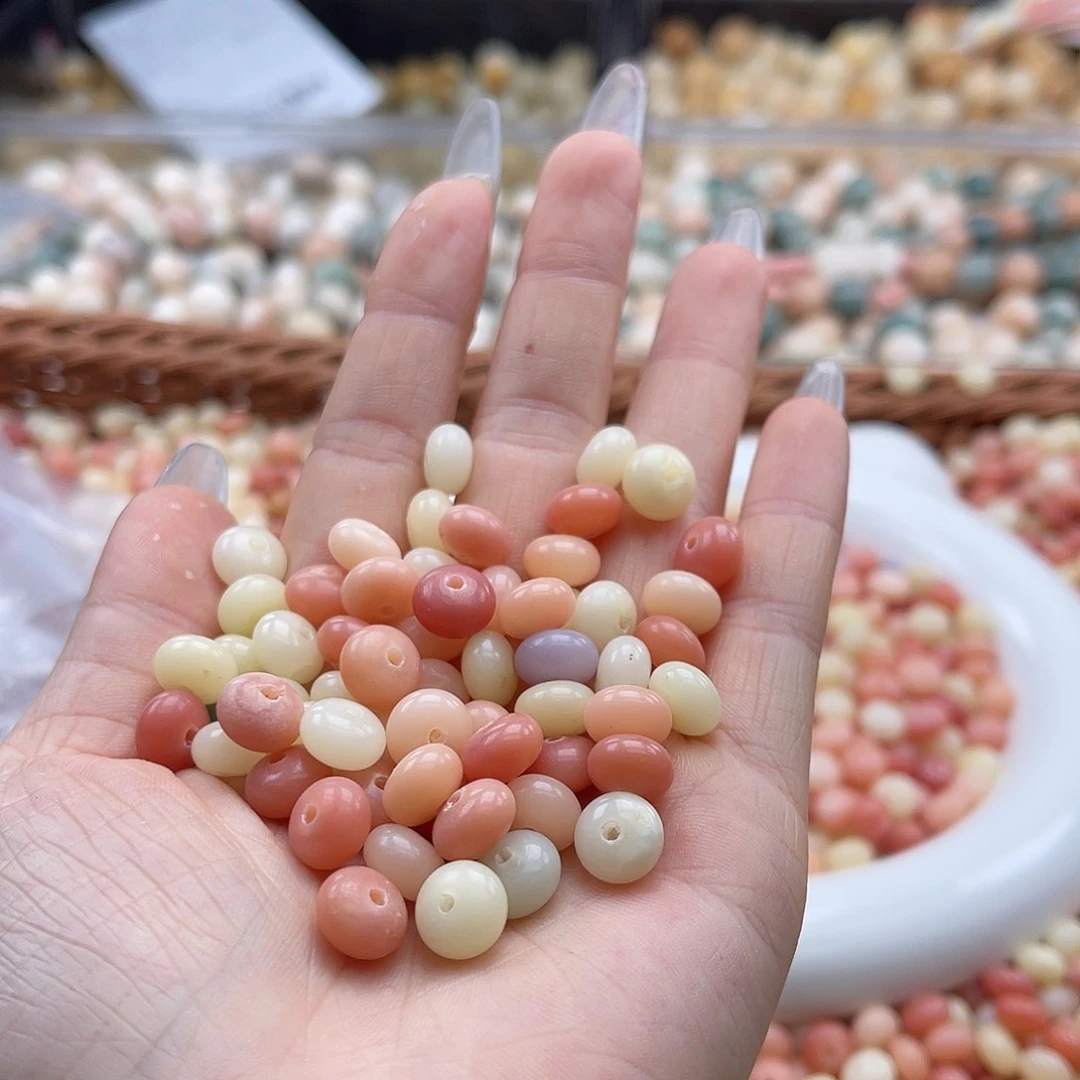 白玉菩提吊坠z瑕疵9mm/100+50颗