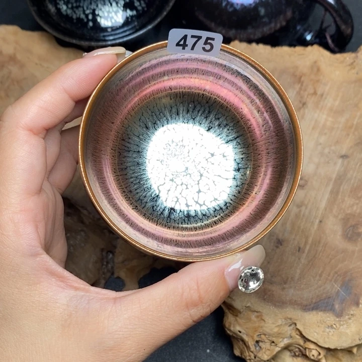 茶盏建窑建盏主人杯475