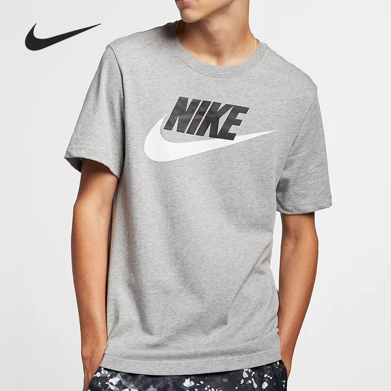 Nike耐克男装户外运动服休闲宽松透气圆领短袖T恤AR5005-063夏季