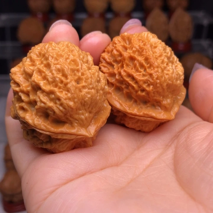 把件文玩核桃8火凤金蟾