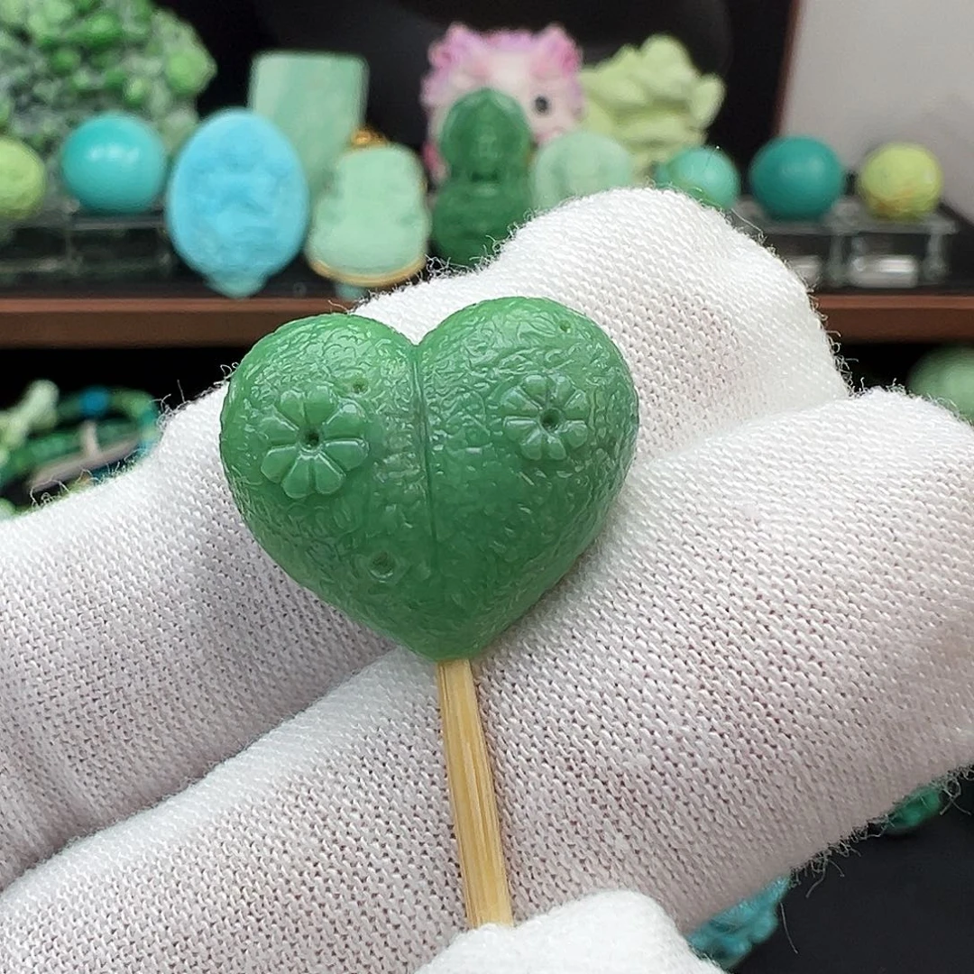 绿松石未镶嵌绿松石主播璐璐