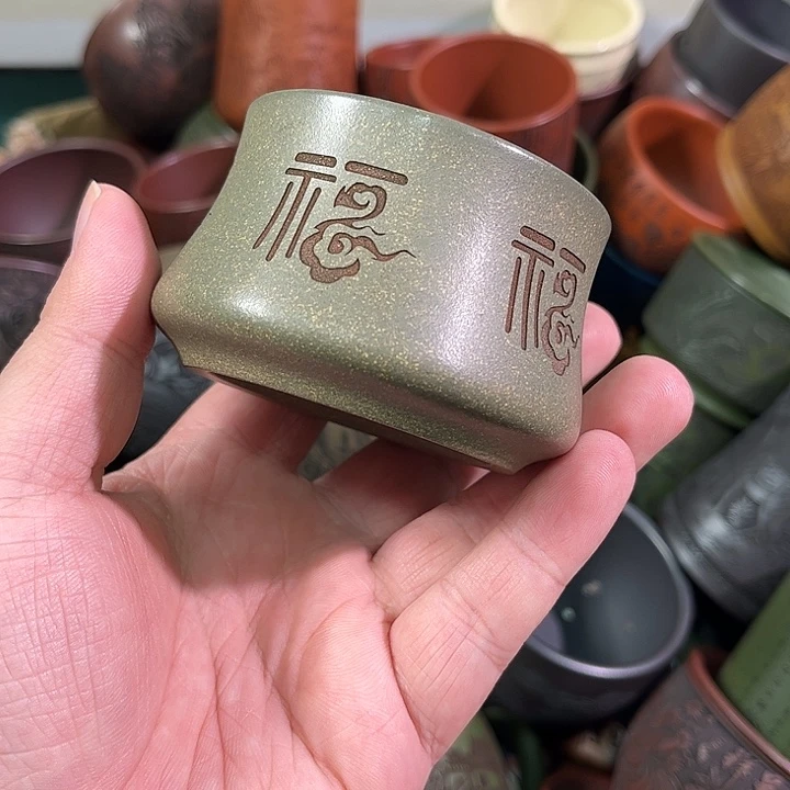 茶杯紫砂全手工紫砂主人杯