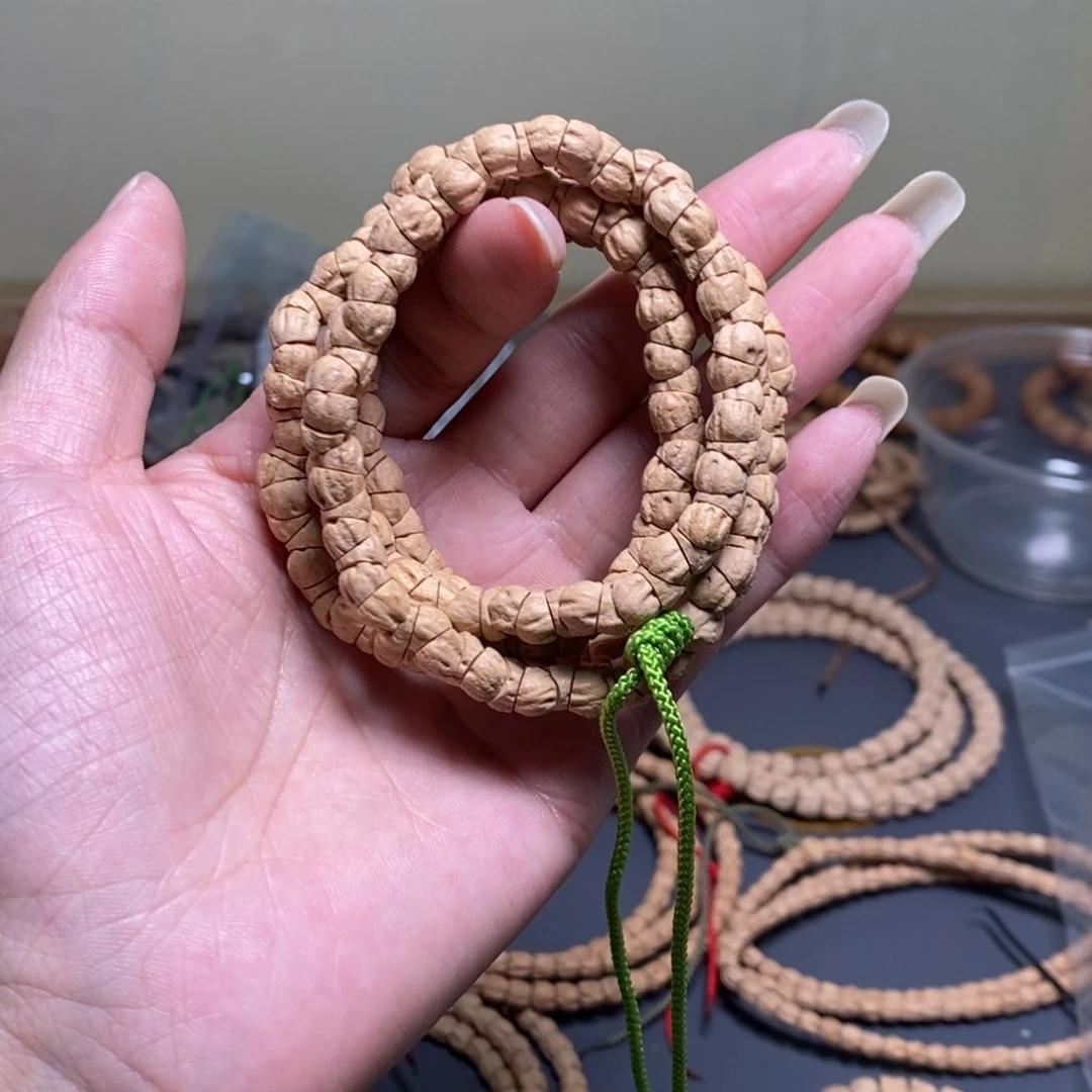 柏香籽/百香籽吊坠林*兴7粉皮顺纹