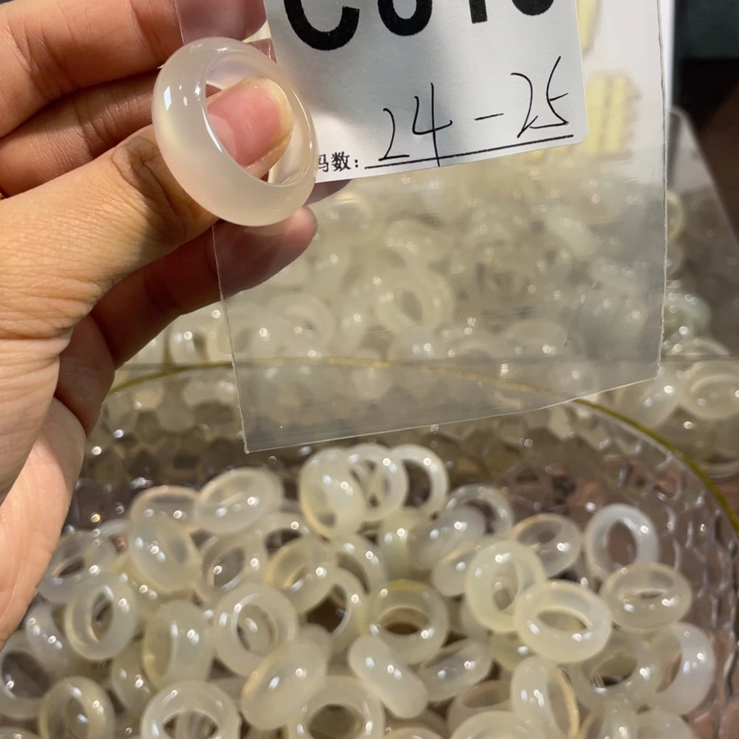 玛瑙/玉髓未镶嵌戒指810