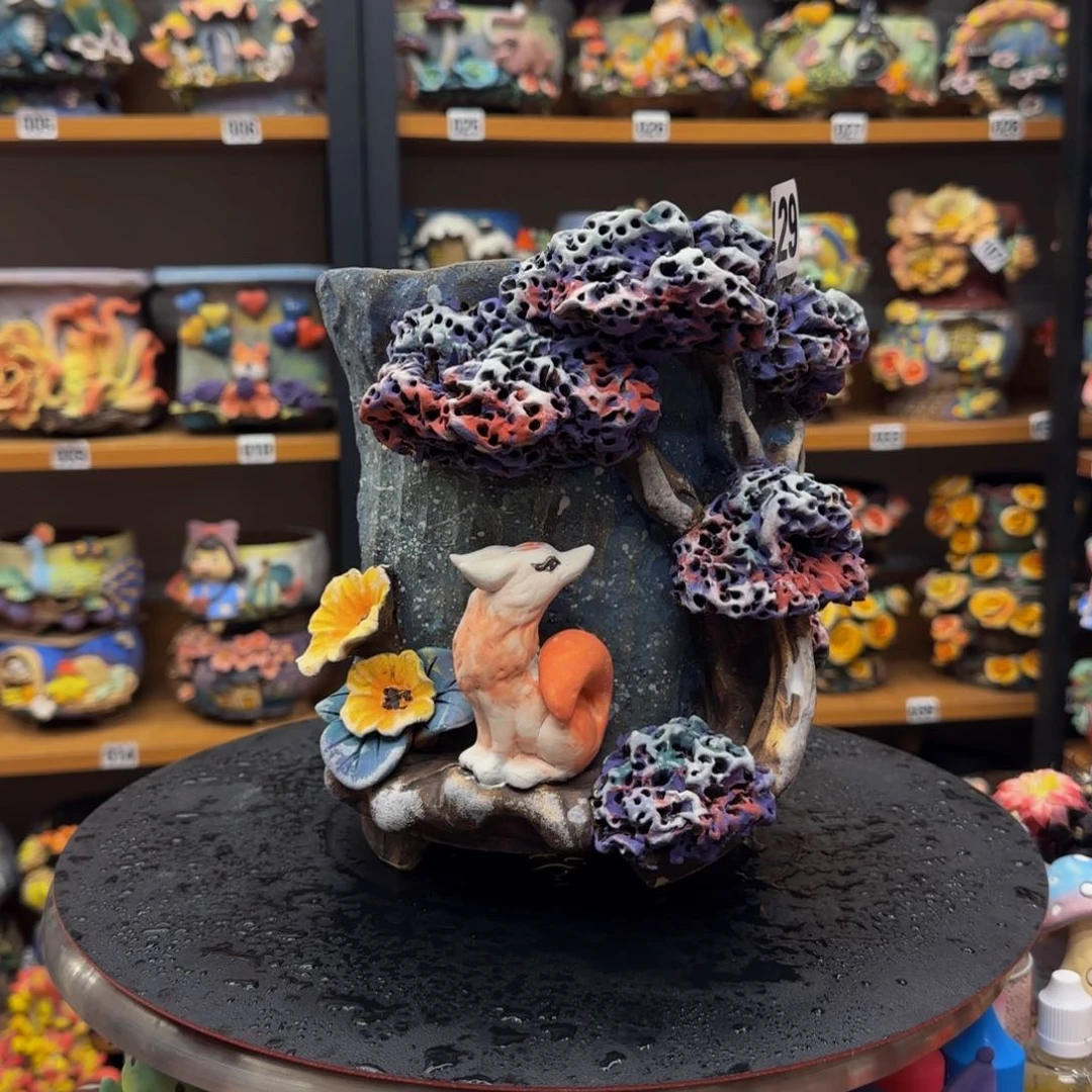 【闪购商品】粗陶手捏