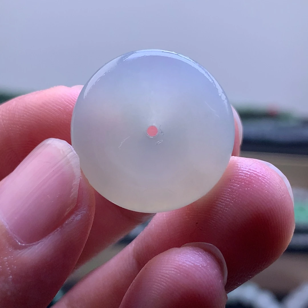 未镶嵌定制翡翠平安扣