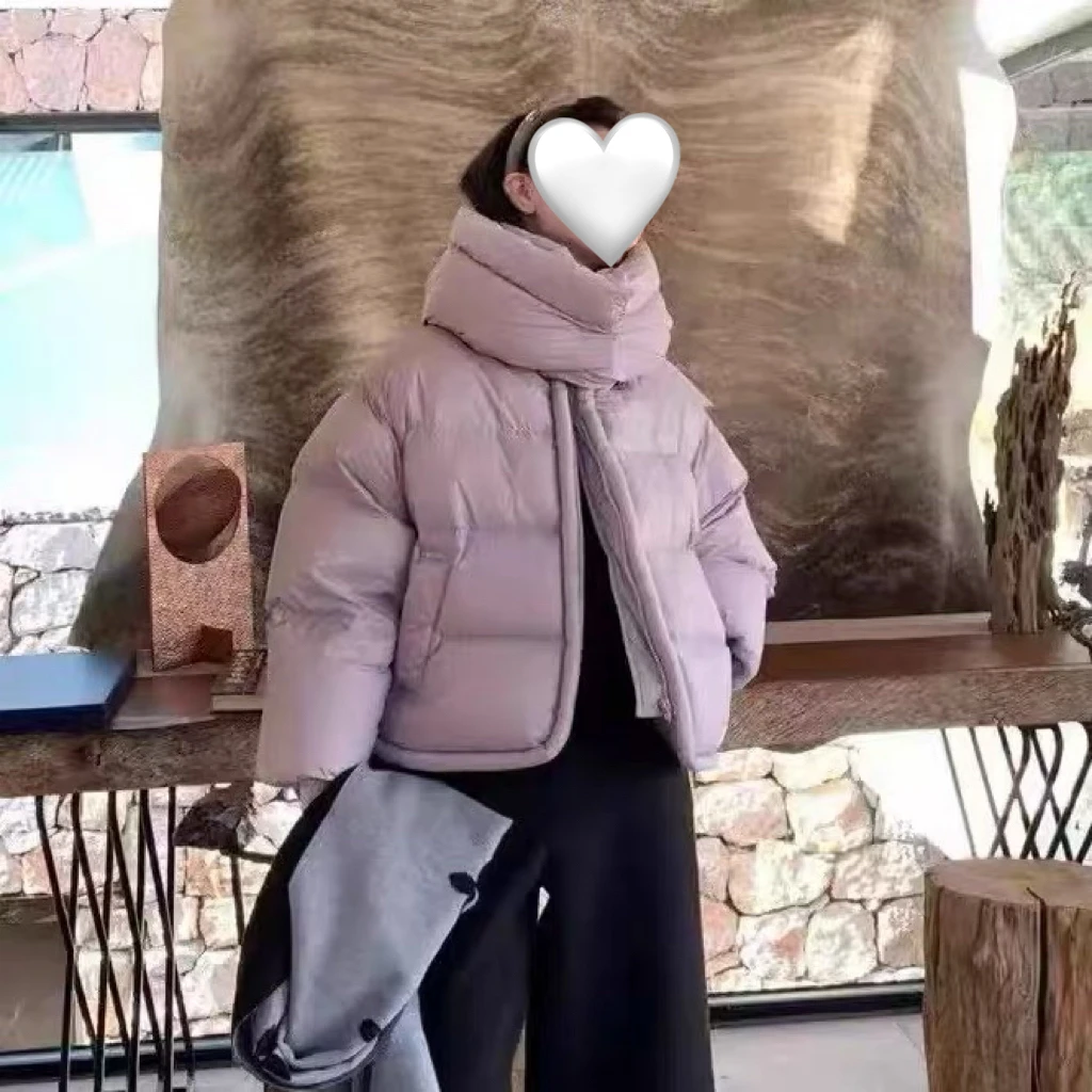 zizi@8100 韩系时尚百搭休闲连帽棉服外套 （衣长60）12-30