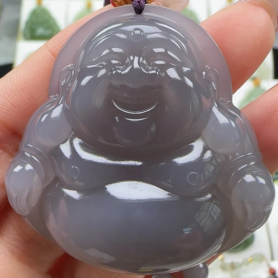 和田玉足金镶嵌颈饰@***秋