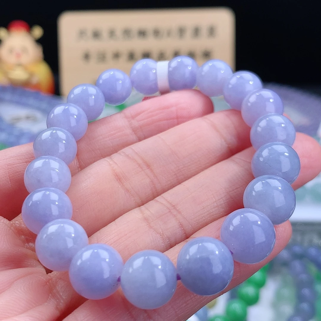 翡翠手链未镶嵌卡10mm