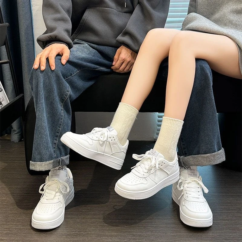 大嘴猴正品男鞋板鞋春季新款鞋子男情侣款休闲潮流百搭厚底小白鞋