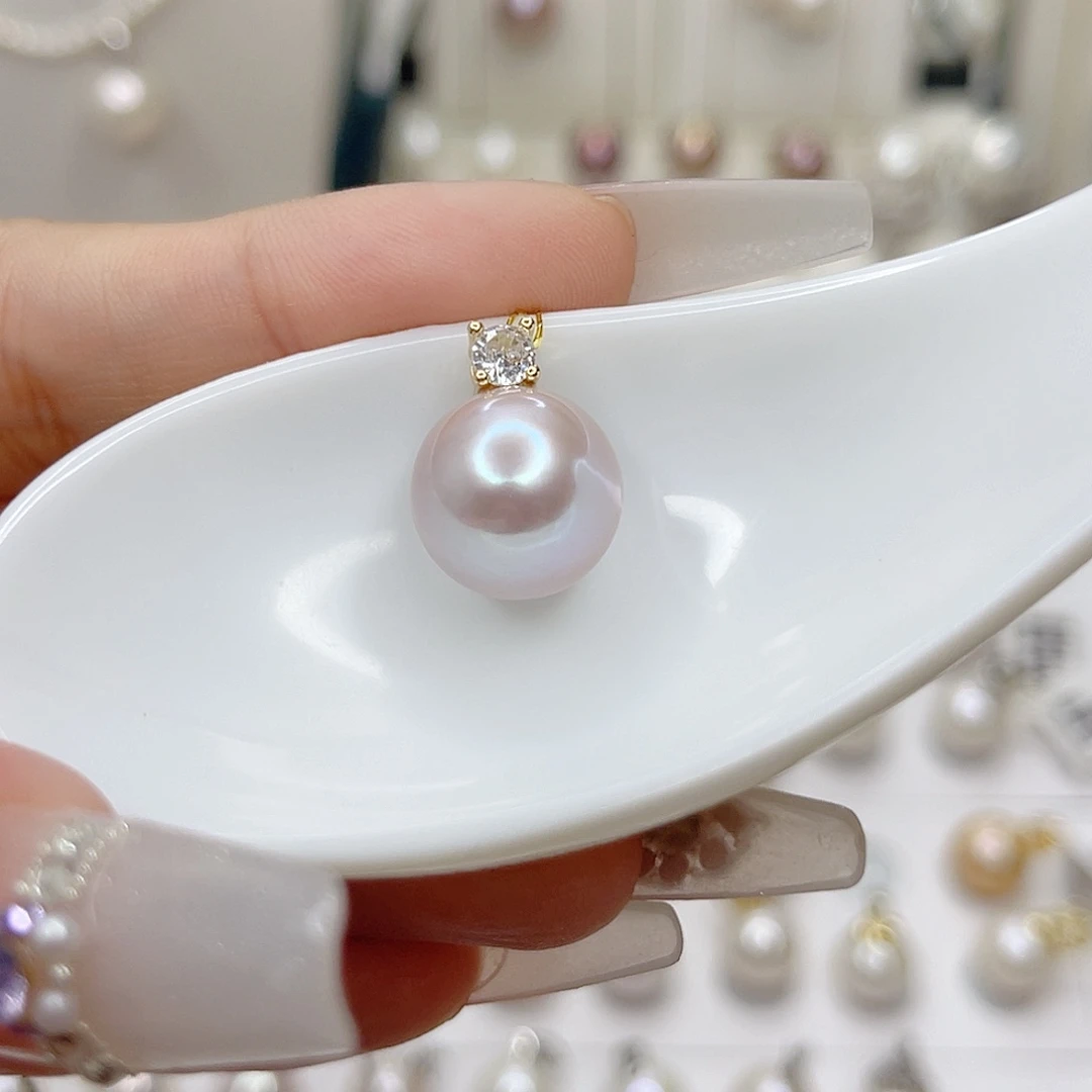 淡水珍珠合金吊坠(赠链)