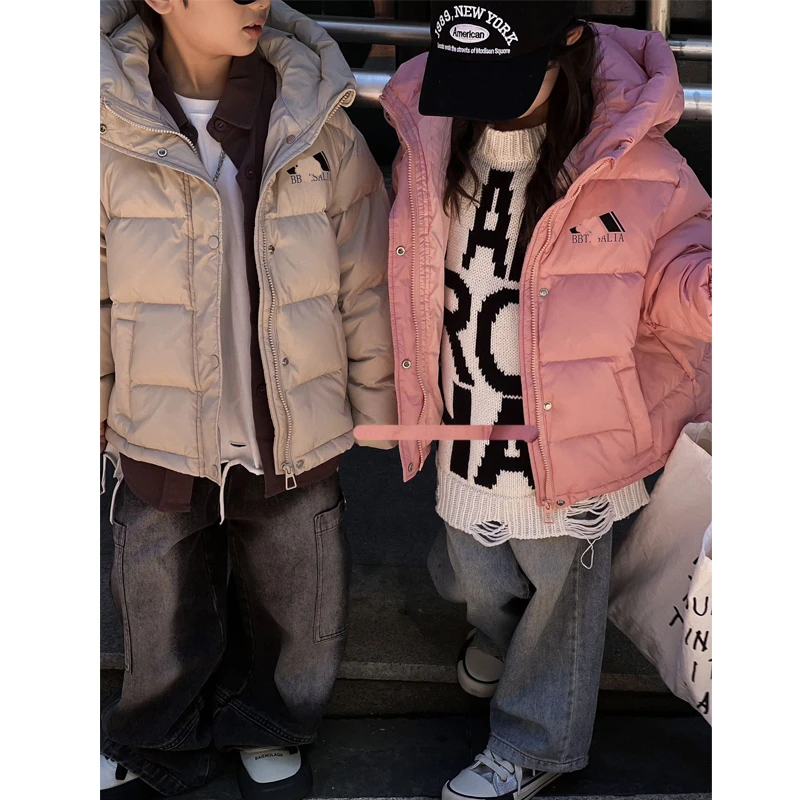 特价潮牌中大男童女童防寒服冬季外传外套特价清仓库存卖完下架