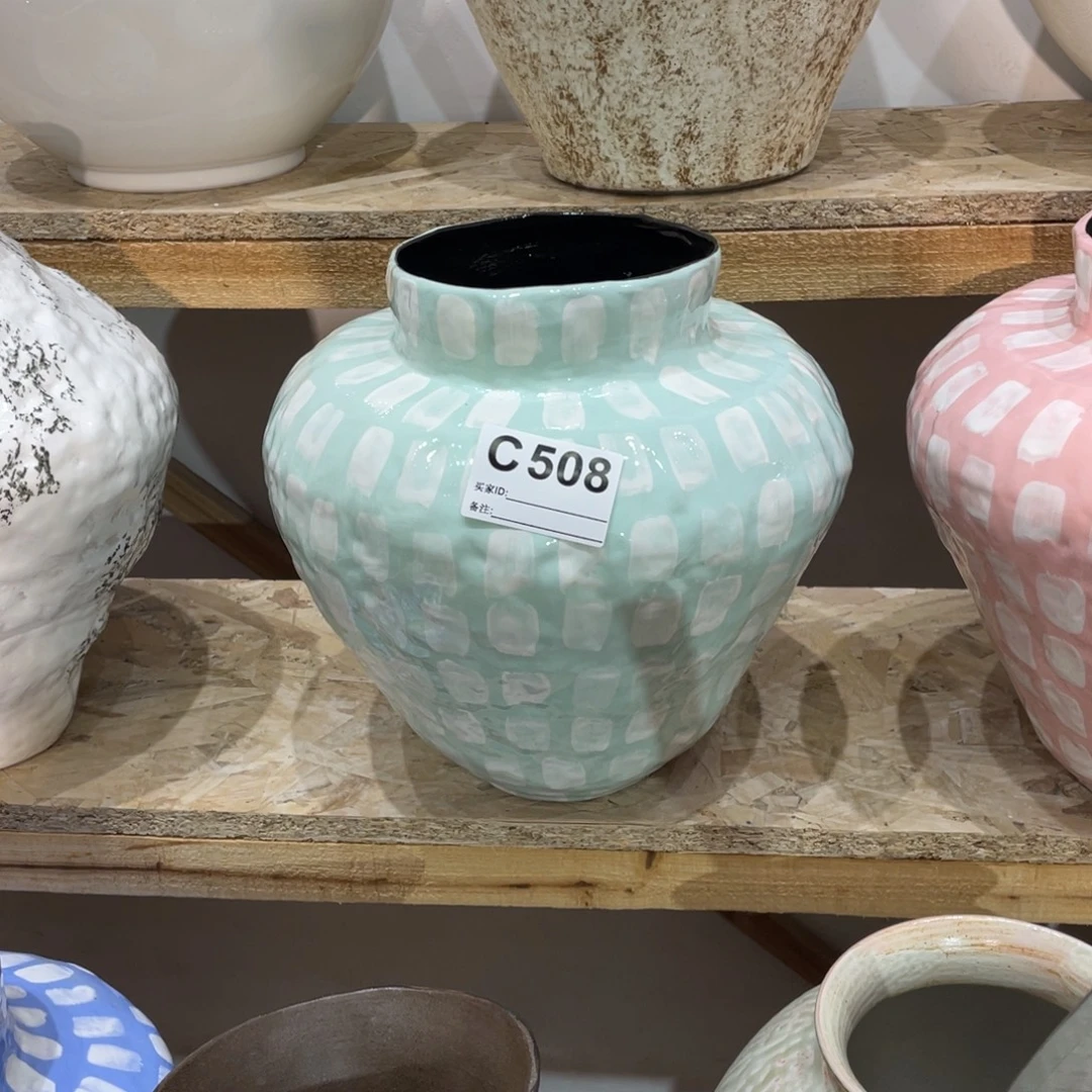 白泥花瓶景德镇陶瓷高度