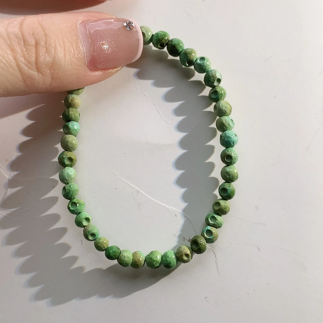 绿松石未镶嵌手串松石手串