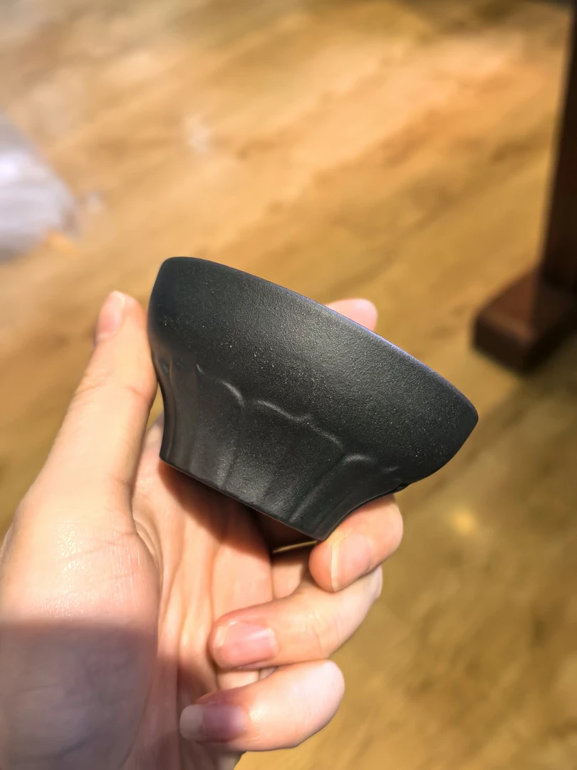 莲花小杯 高黑料 宜兴紫砂小杯
