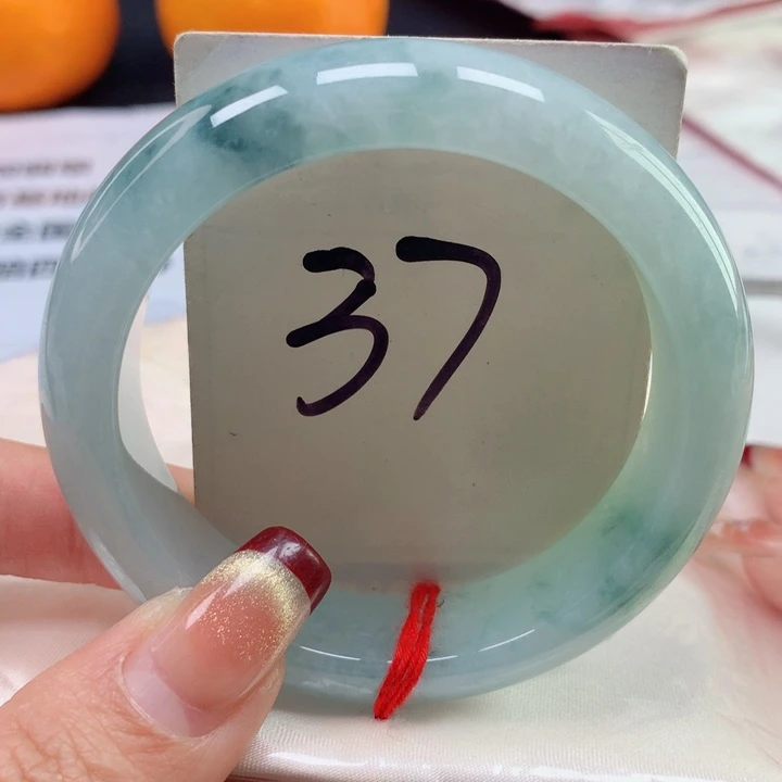 翡翠手镯未镶嵌天然翡翠54圈口