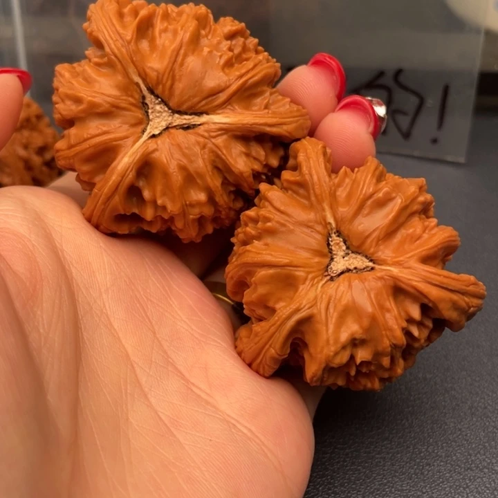 闫***宇文玩核桃吊坠白狮子