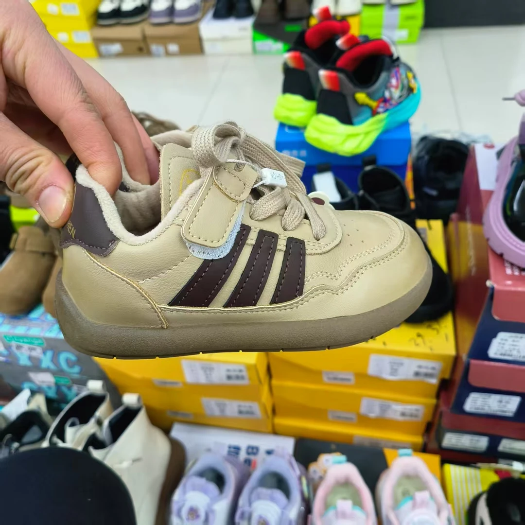 休闲鞋女宝运动鞋子；；板鞋耐磨男童鞋时尚透气防滑加绒