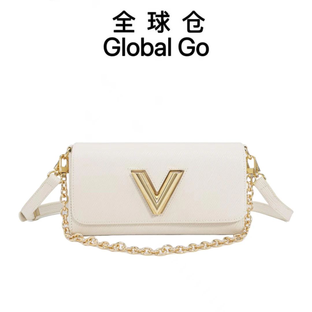 【全球仓Global Go】2596白色扭一扭包包