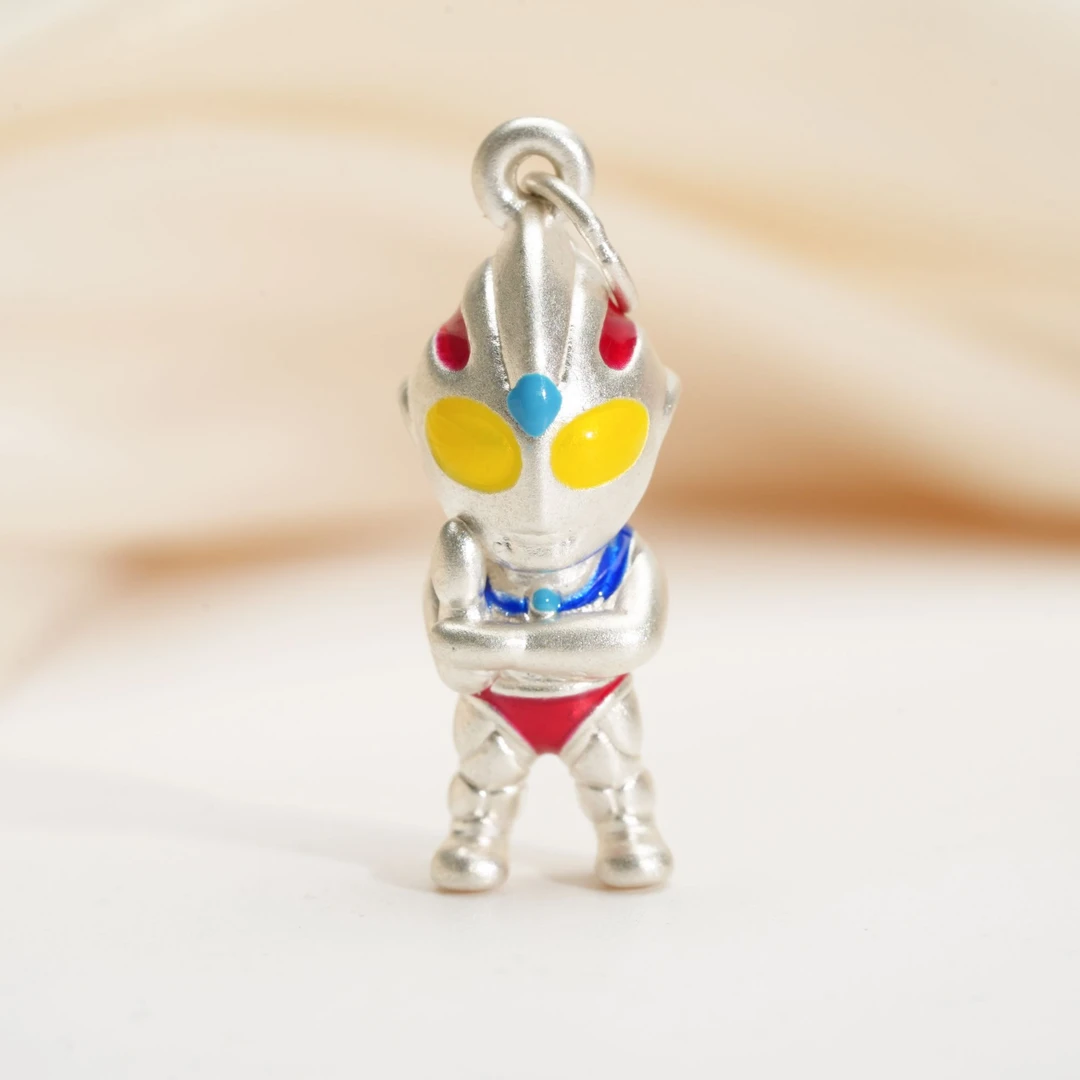 足银银制品 【小北珠宝】足银奥特曼吊坠*200个