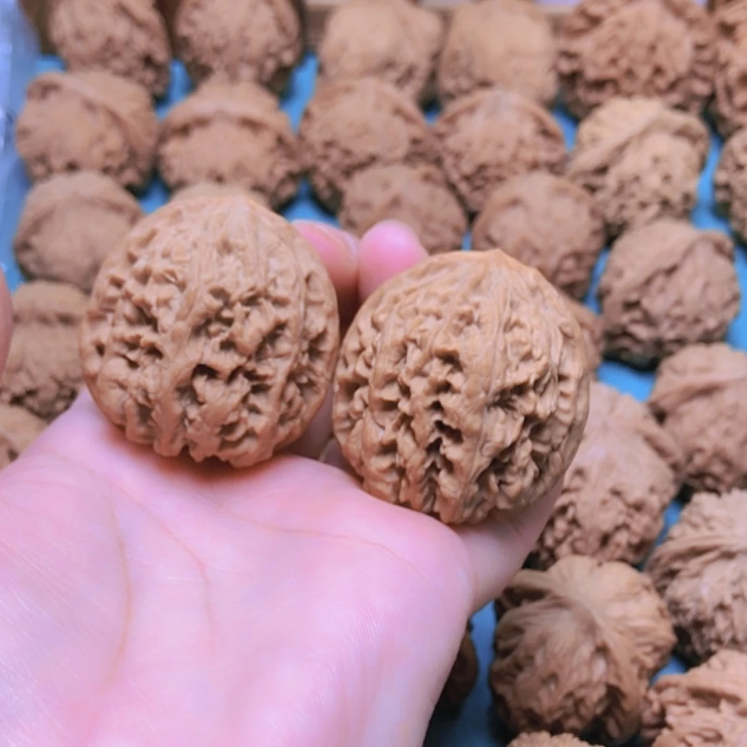 【闪购商品】把件核桃37.5野牛有修