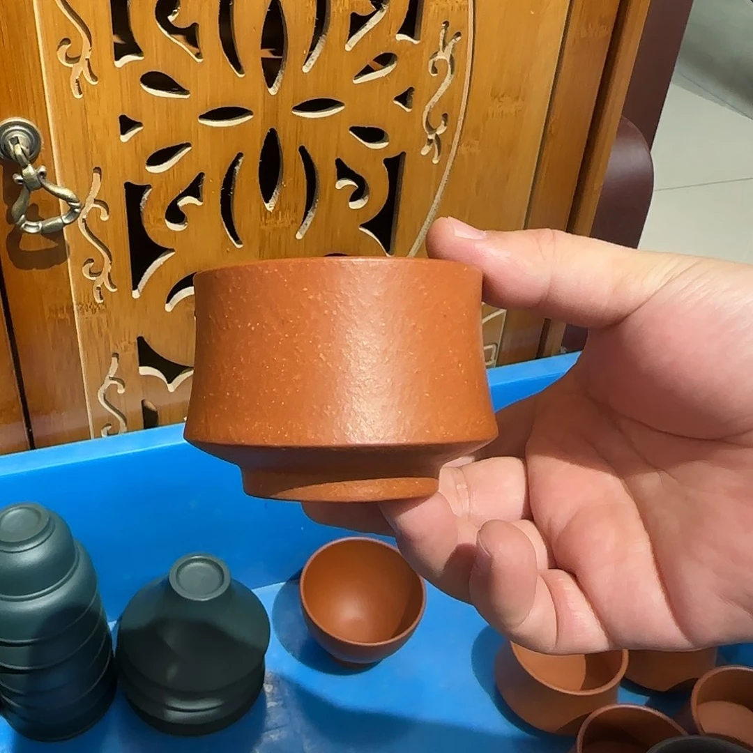 紫砂茶壶降坡主人杯