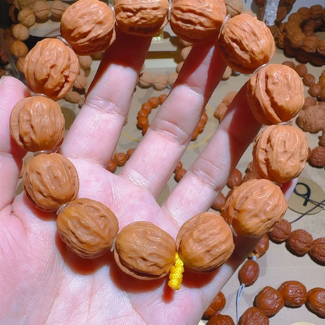 文玩核桃吊坠纽扣八棱