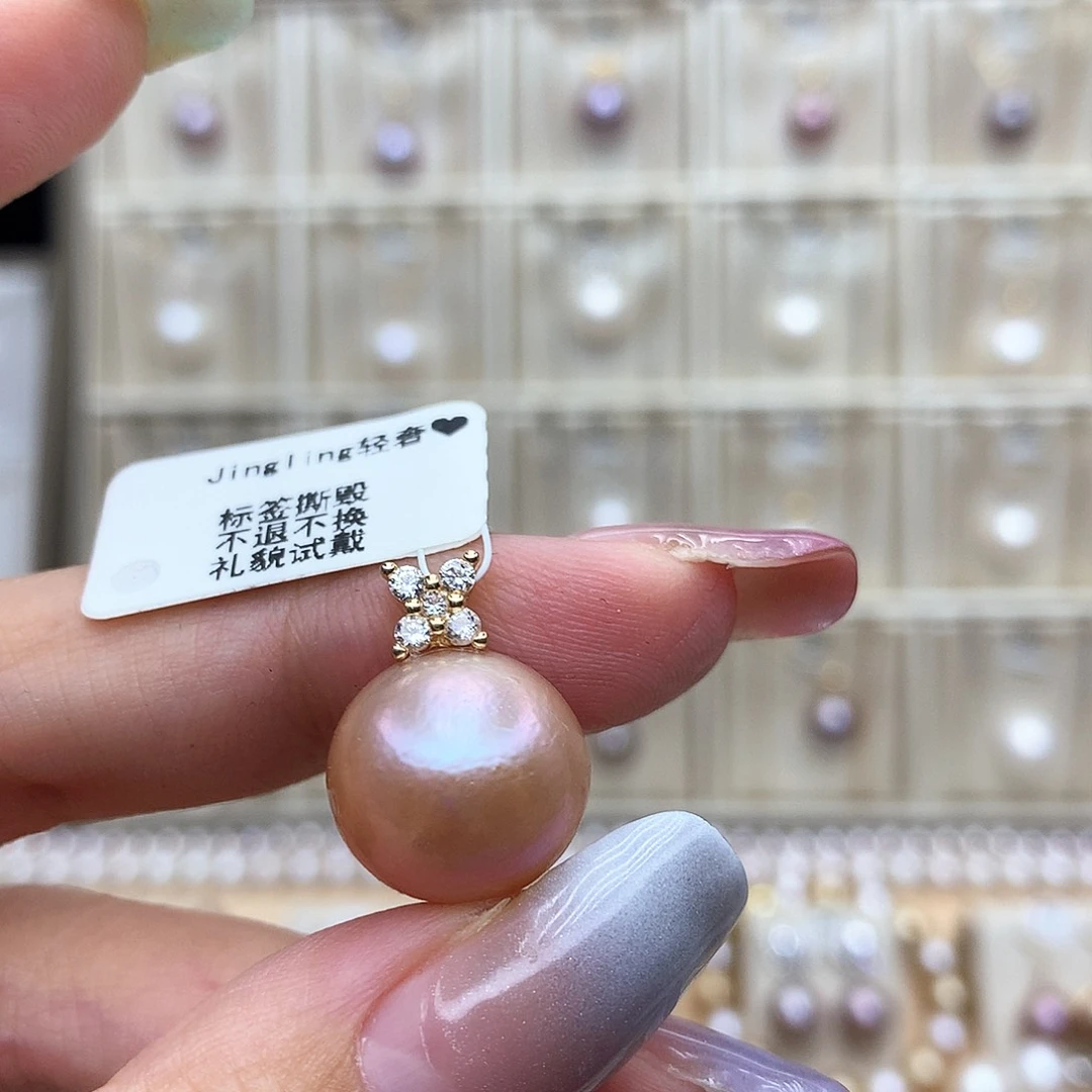 吊坠(赠链)合金淡水珍珠