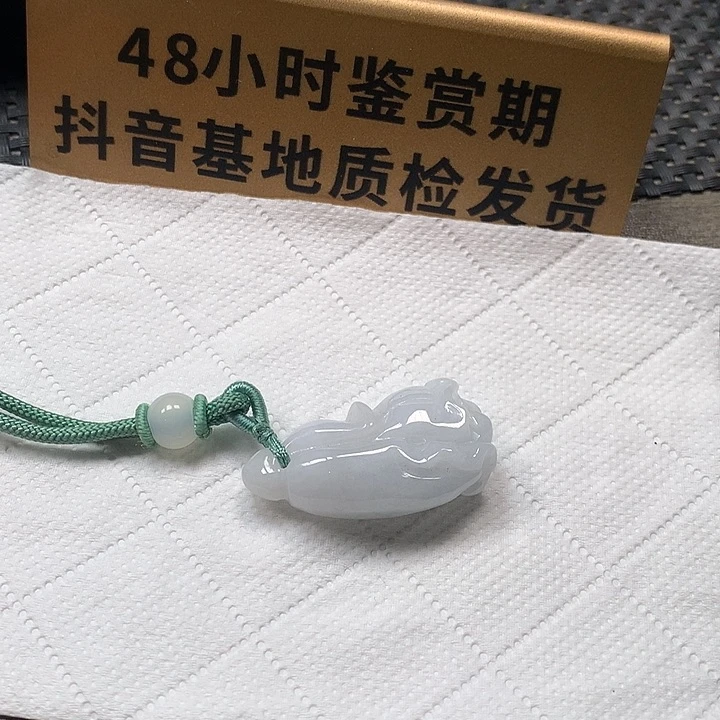 颈饰未镶嵌翡翠百财
