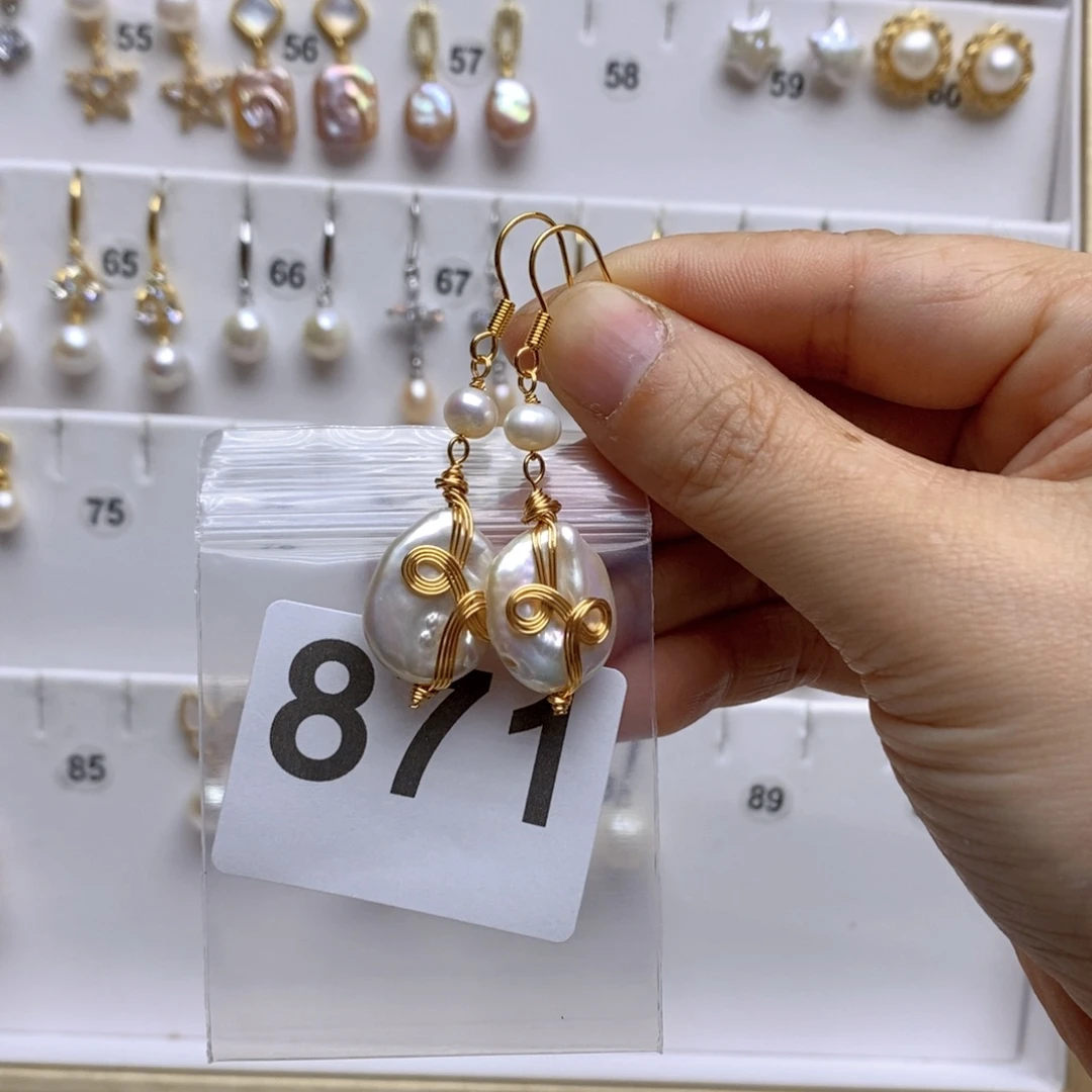 淡水珍珠颈饰银S925镶嵌ƪ****喂871