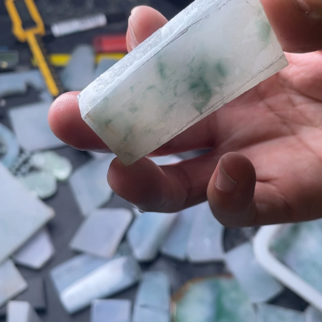 未镶嵌定制翡翠幺*柒包工