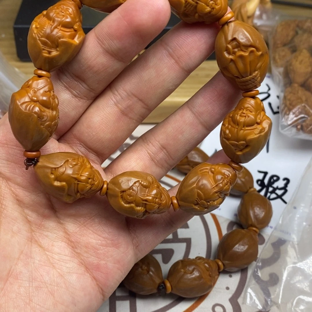 橄榄核手串/手链橄榄核雕刻工艺宇