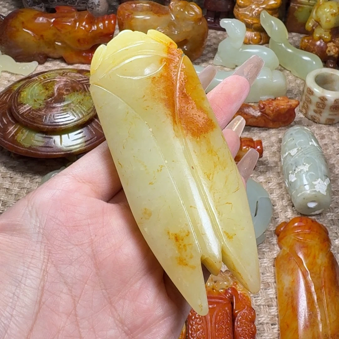 白玉菩提吊坠挂件
