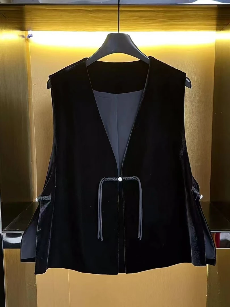 晗姐服饰 时尚百搭 马甲 8786