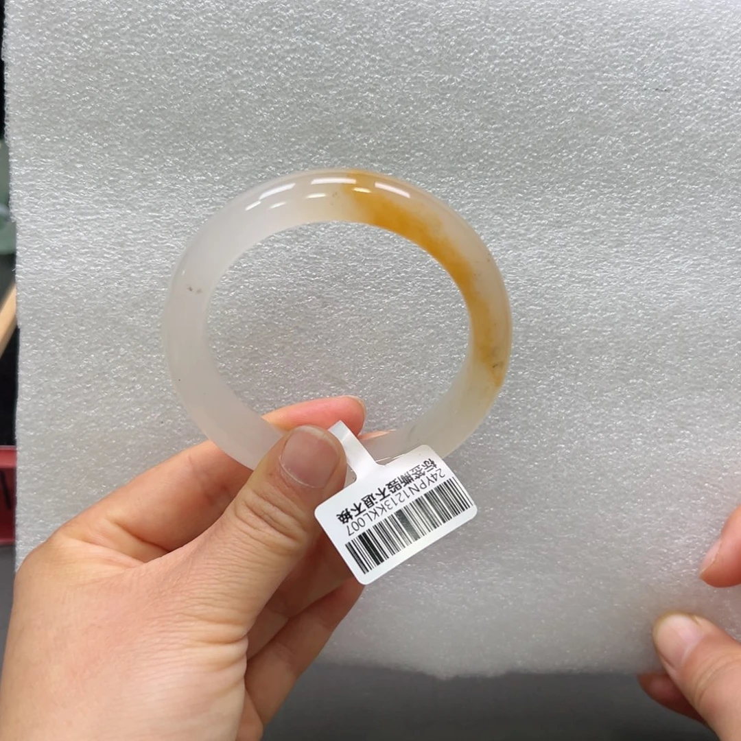 石英质玉手镯未镶嵌唐唐57.5