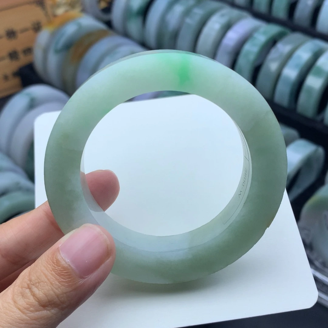 未镶嵌定制手镯定制翡翠定制50-55