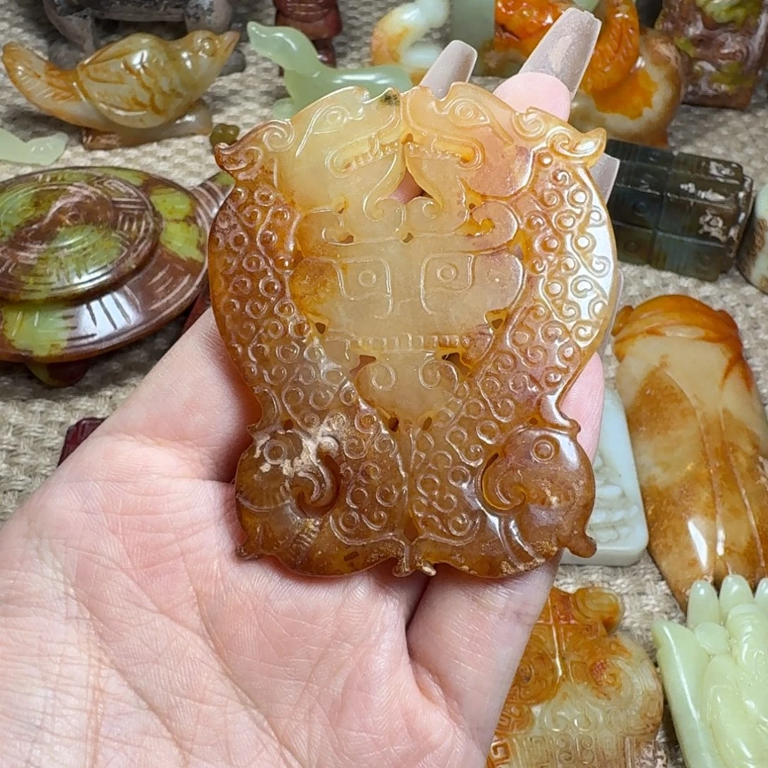 吊坠白玉菩提挂件