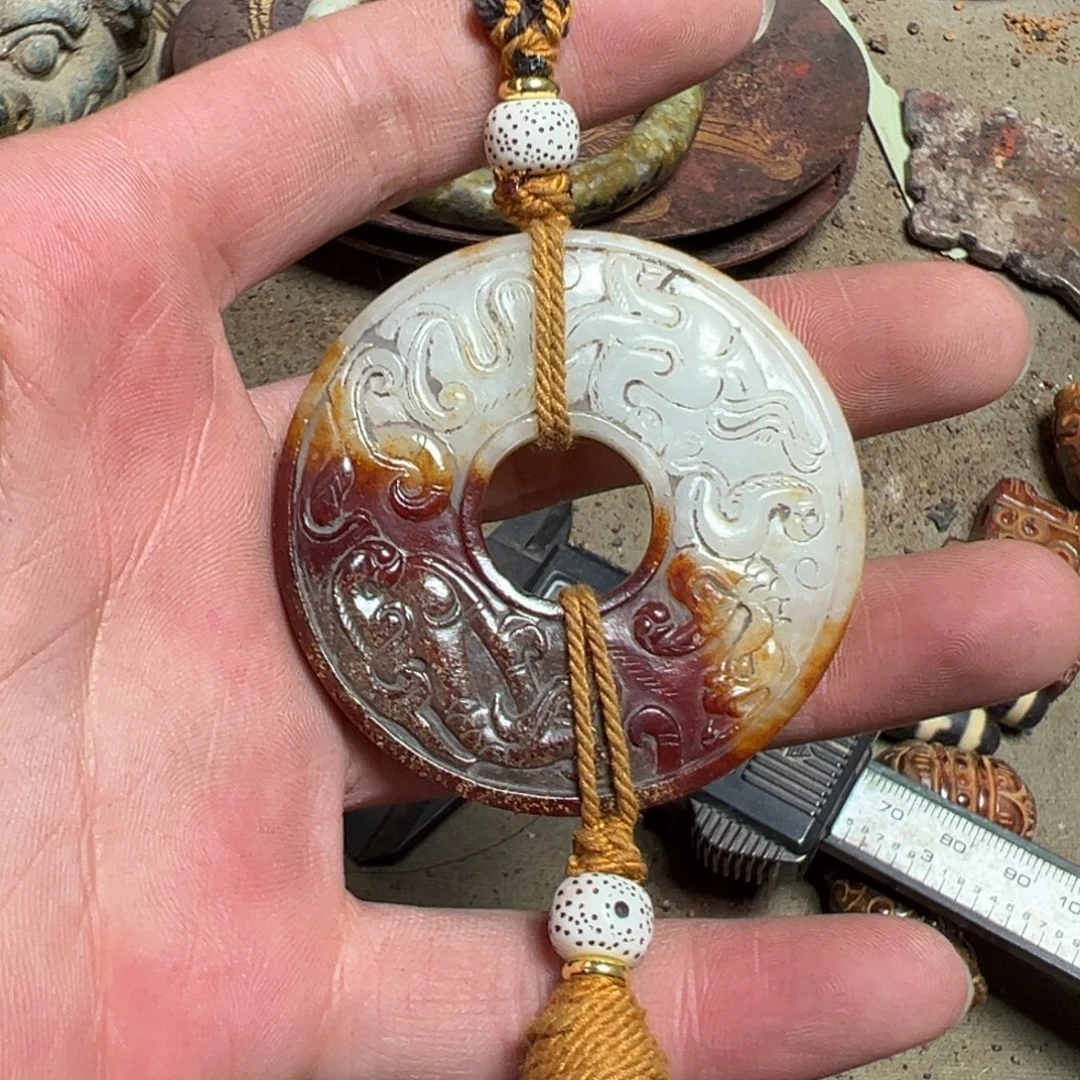 白玉菩提吊坠5678888887