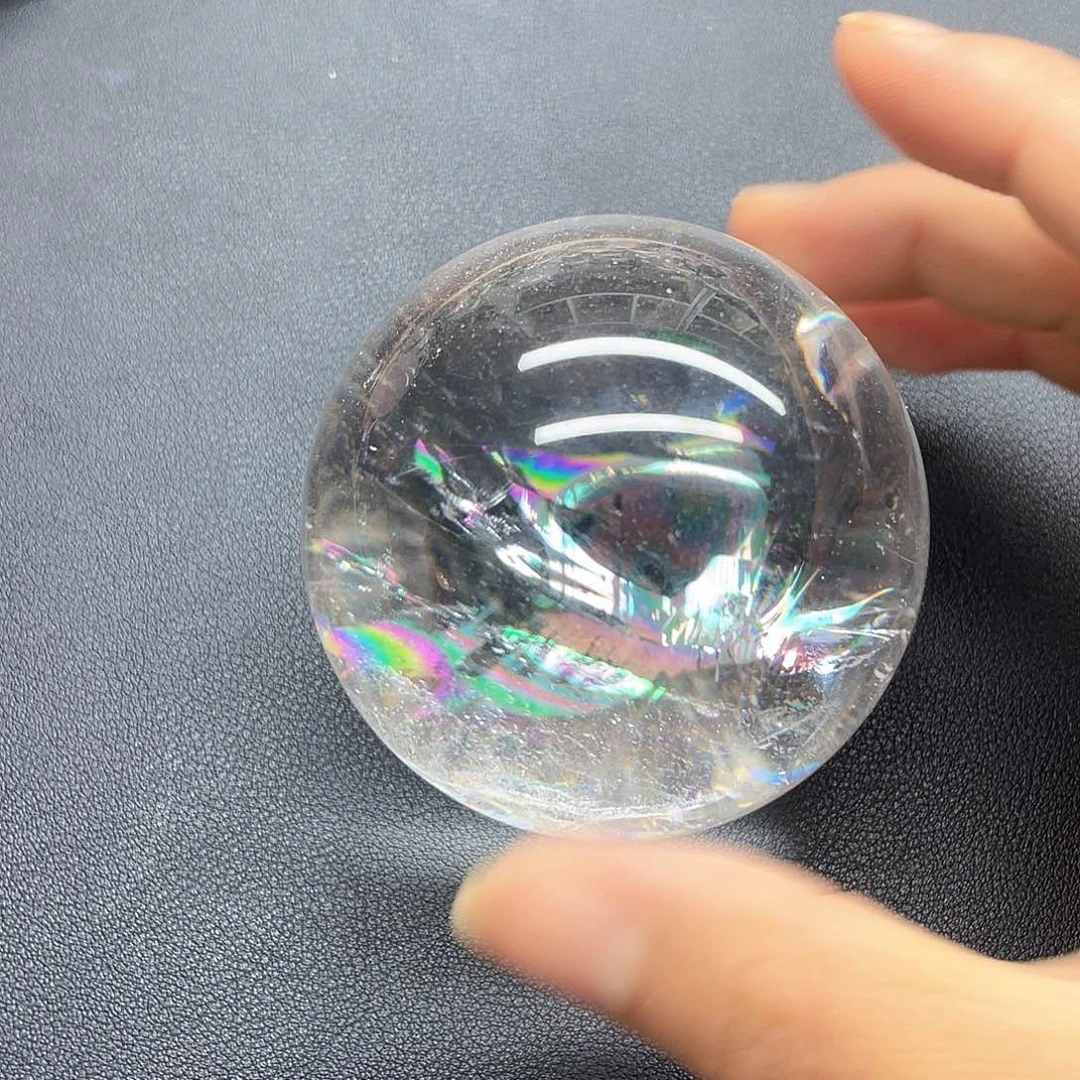 白水晶卡6.77爆彩未镶嵌水晶