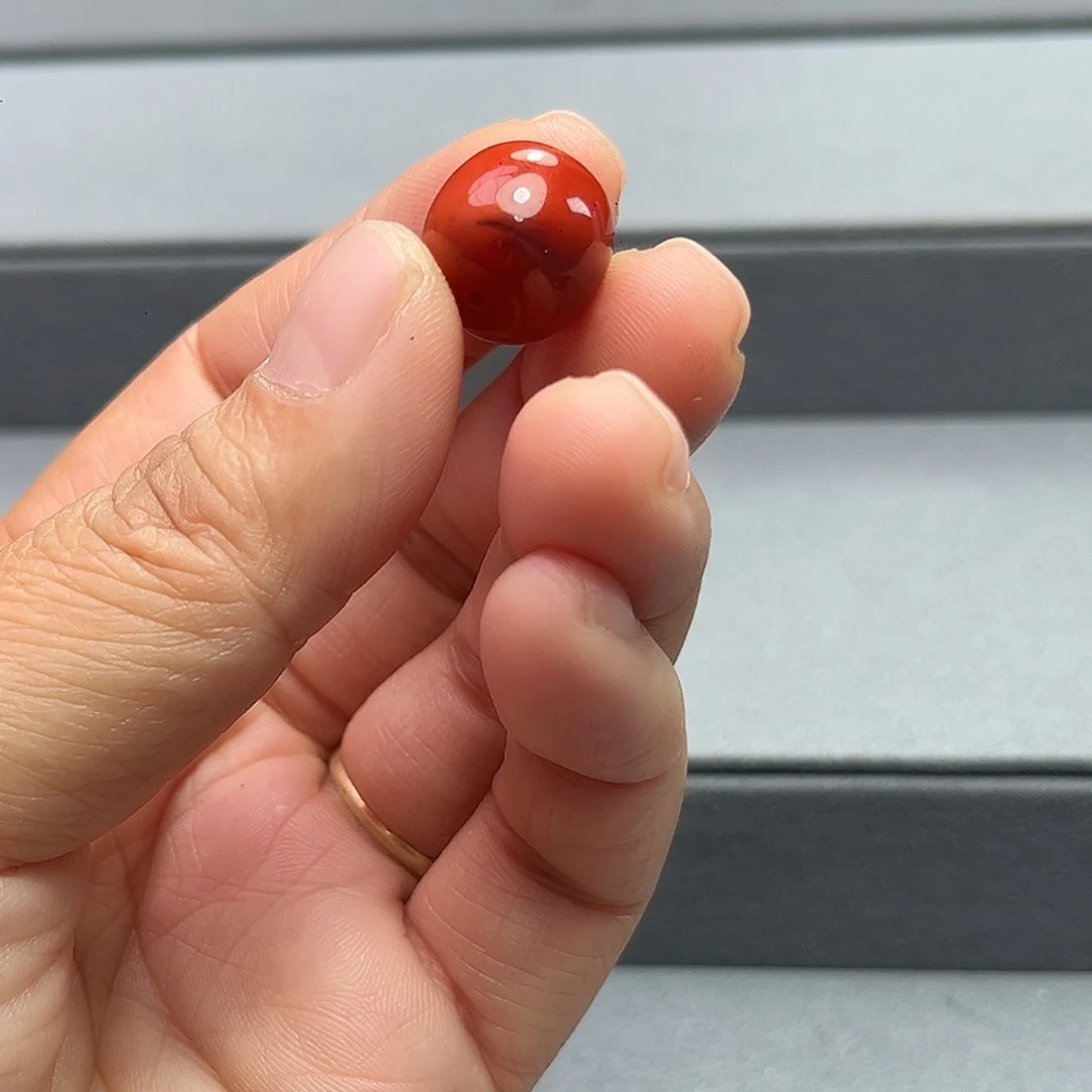 南红玛瑙合金颈饰