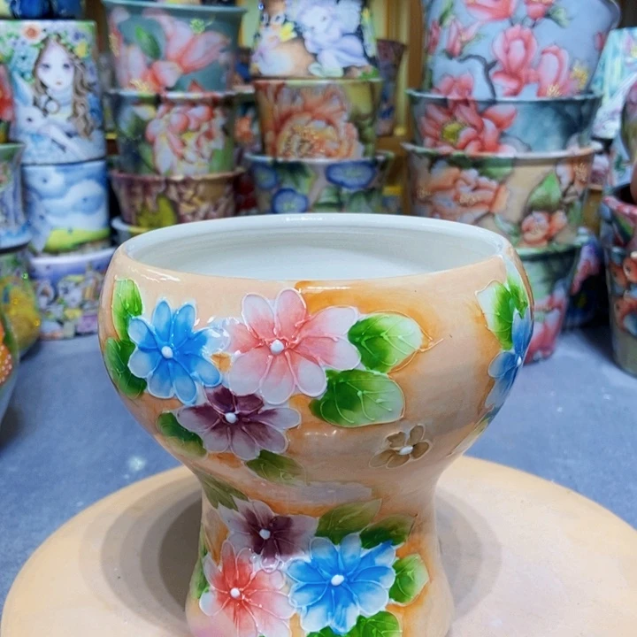 景德镇艺术手绘作品