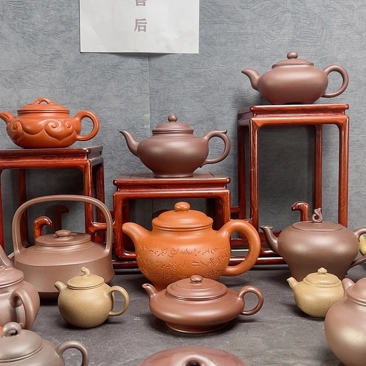 紫砂茶壶冰四号井底槽清主人杯