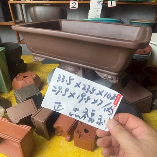 宜兴紫砂花盆马槽