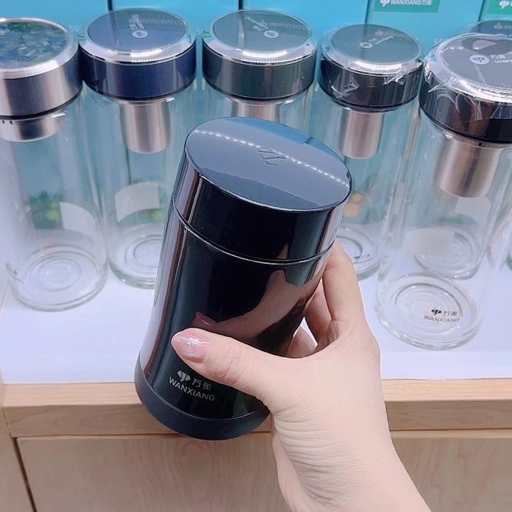 万象品牌保温杯D8A-390黑