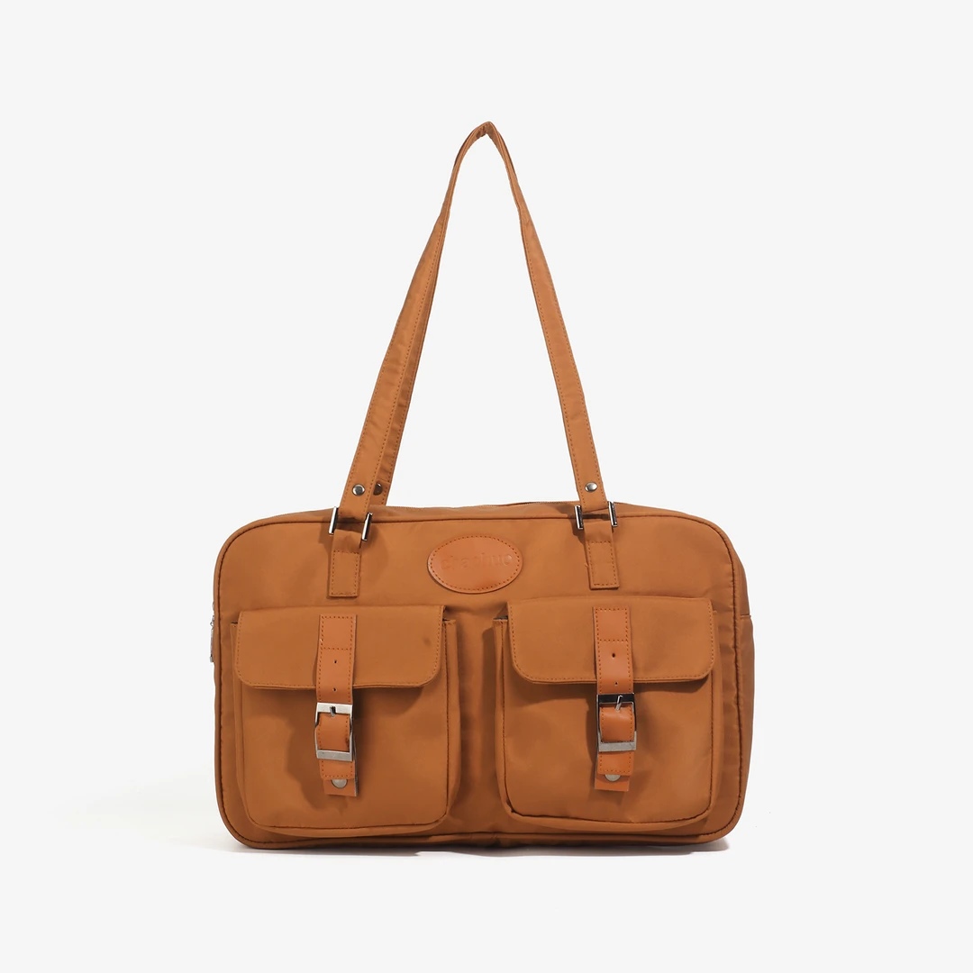 【宠粉福利】小众设计双口设计大容量手提包 CF11