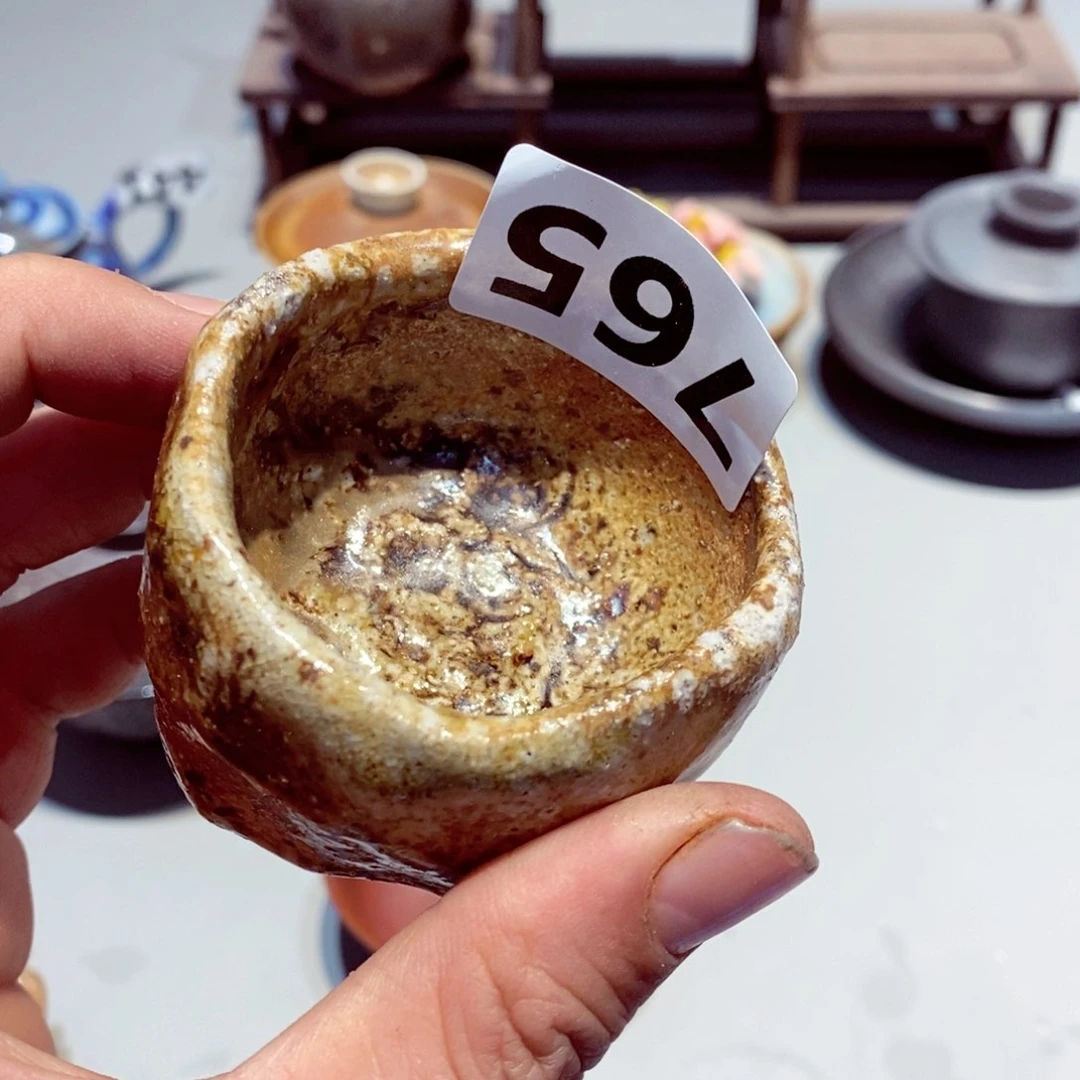 柴烧茶具陶瓷杯子