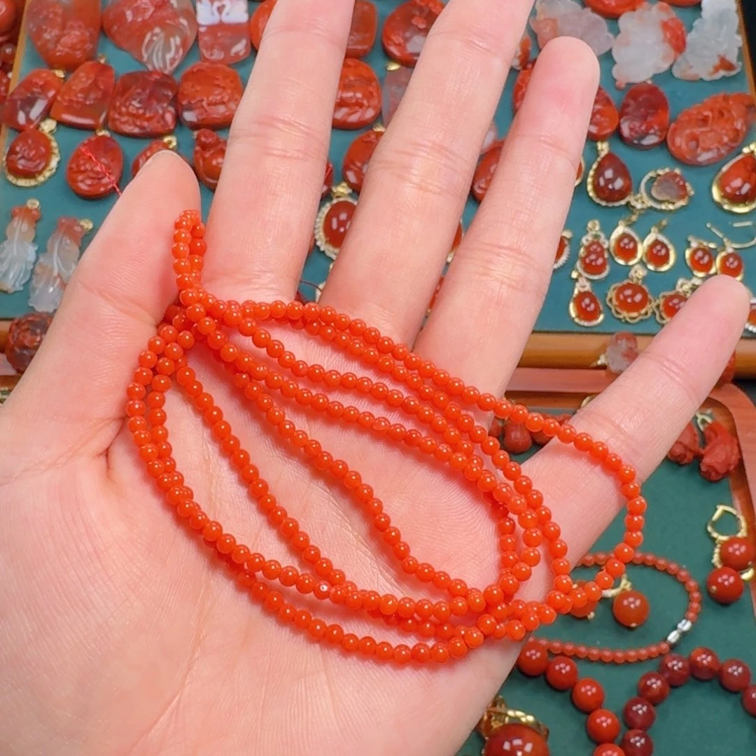 南红玛瑙南红2.8未镶嵌