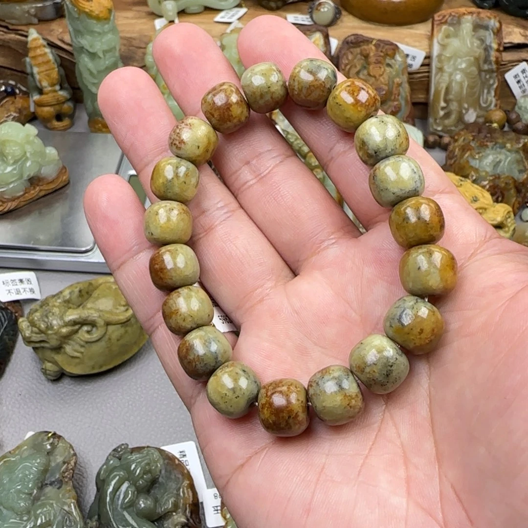 岫岩河磨玉（透闪石质玉）未镶嵌珠宝奇石