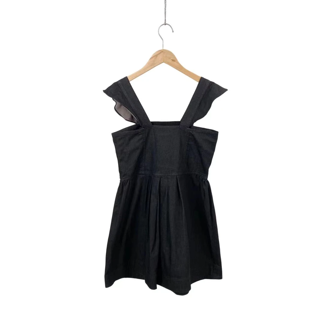 95新 MIU MIU/缪缪  aa二零九六 棉 字母logo无袖连衣裙 38码